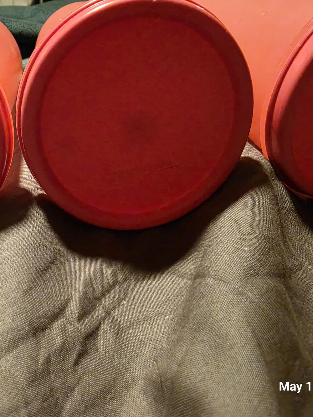 Tupperware Modular Mates Round. #3. Pink.